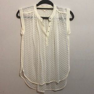 Rebecca Taylor Sheer Sleeveless Blouses